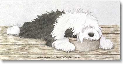 "It's a Wonderful Life" English Sheepdog Puppy, Art Colored Pencil, Colored Pencil Drawings, It's A Wonderful Life, Bearded Collie, A Wonderful Life, Bear Dog, English Sheepdog, Old English Sheepdog