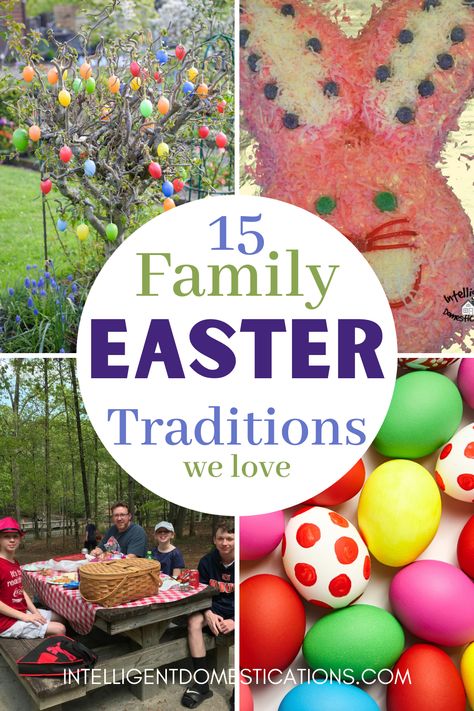 15 Easter Traditions you can start with your family this year. Some are faith based and others are more fun ideas to do with the whole family. Welcome Spring by celebrating Easter with one or all of these fun Easter activities for the family. #easter Fun Easter Traditions For Kids, Easter Traditions For Toddlers, Easter Ideas For Grandkids, Easter Traditions For Kids, Easter Traditions Family, Family Traditions To Start, Family Easter Party, Fun Easter Games, Tradition Ideas