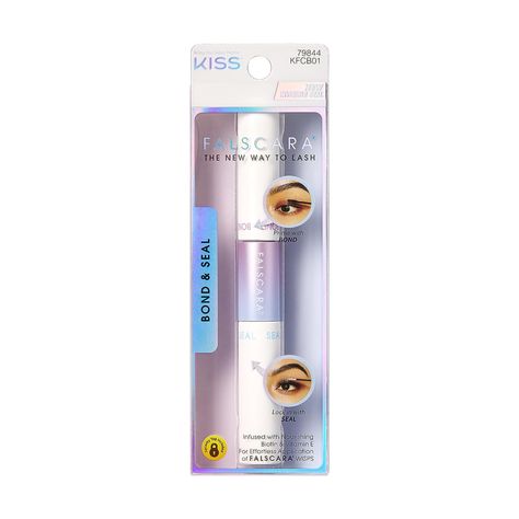 KISS Falscara DIY Eyelash Extension Bond & Seal Infused with Biotin & Vitamin E – Strong Gentle Comfortable Lash Adhesive for All Day Wear For Use With Falscara Lash Wisps, Remover, and Applicator #affiliate #affiliatelink #afflink Kiss Products, Oil Free Makeup, Diy Eyelash Extensions, Strip Eyelashes, Lash Adhesive, How To Apply Mascara, Fake Lashes, Fake Eyelashes, Natural Lashes