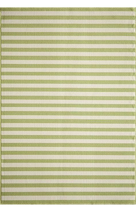 Momeni Baja BAJ1 Green Rug Momeni Rugs, Stripe Rug, Coastal Furniture, Simple Graphic, Green Area Rugs, Bold Stripes, Striped Rug, Indoor Outdoor Area Rugs, Outdoor Rooms