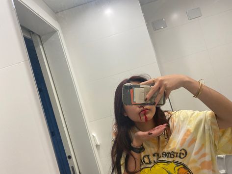 Ahahhaa sike it’s actually not that nice that ur nose starts bleeding How To Get A Nose Bleed, Nosebleeds Aesthetic, Nose Bleeds Fake Photo, Nose Bleeds Aesthetic, Nose Bleeds, Apple Gift Card, Addams Family, 2024 Vision, Me When