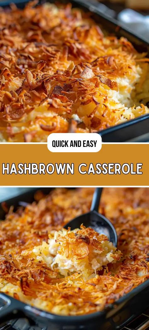 Hashbrown Casserole: A Comforting Classic Cheesy Hashbrown Casserole Easy, Shredded Potato Casserole, Shredded Hashbrown Recipes, Cheesy Potatoes With Hashbrowns, Cheese Hashbrown Casserole, Hash Brown Potato Casserole, Hashbrown Casserole Easy, Hashbrown Casserole Recipe, Breakfast Potato Casserole