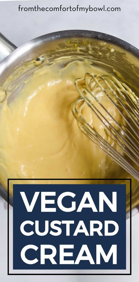 Vegan Custard Pie Recipe, Vegan Custard Cream, Vegan Coconut Custard, Vegan Bavarian Cream, Vegan Popovers, Vegan Pastries Recipes, Vegan Pastry Cream, Vegan Custard Recipe, Dairy Free Thanksgiving Dessert