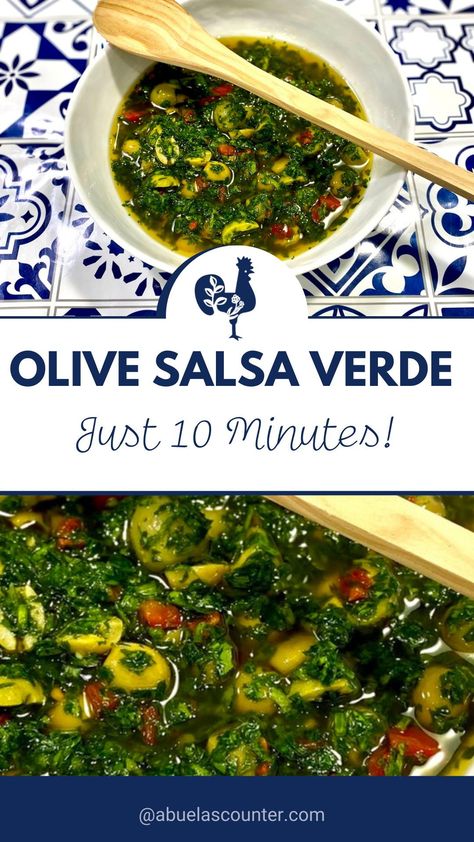 Fish In The Air Fryer, Olive Salsa, Best Sauces, Cuban Salsa, Roasted Tomato Salsa, Salsa Verde Recipe, Chimichurri Recipe, Chimichurri Sauce, Cuban Recipes