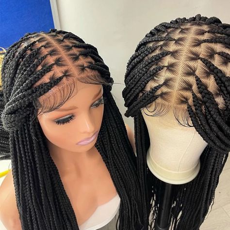 Haircuts For Black Woman, Hair Ventilation, Braid Hairstyles Ideas, Cloth Display, Affordable Human Hair Wigs, Braid Wigs, African American Braids, Braid Wig, Quick Braided Hairstyles