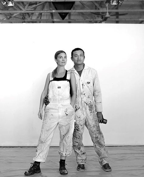 Painters Outfit Artists, Artist Outfit Style, Painter Outfit, Painters Overalls, Coverall Men, Art Outfits, Painters Pants, Dickies Workwear, Artist Outfit