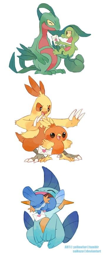 Gen 3 Pokemon Evolution Art, 1st Generation Pokemon, Pokemon Gen 3 Starters, 1st Gen Pokemon, Pokemon Gen 1 Art, Flareon Pokemon, Starter Pokemon, Gijinka Pokemon, Pokemon Starters