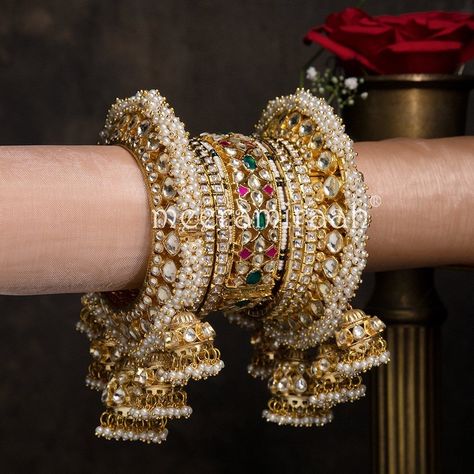 Wedding Jewellery Designs, Bridal Jewelry Sets Brides, Bridal Jewellery Inspiration, Wedding Jewelry Sets Bridal Jewellery, Bangle Design, Kundan Jewellery Bridal, Indian Wedding Jewelry Sets, Indian Bridal Jewelry Sets, Bridal Jewellery Design