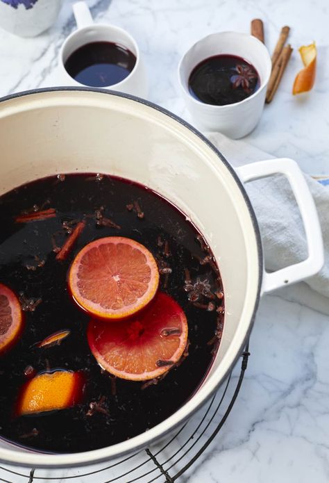 Glühwein Is the Taste of Christmas in Germany | Kitchn Mulled Wine Slow Cooker, Gluhwein Recipe, Mulled Wine Recipe, Christmas In Germany, Spiced Wine, Tart Cherry Juice, Mulling Spices, Mulled Cider, Christmas Punch