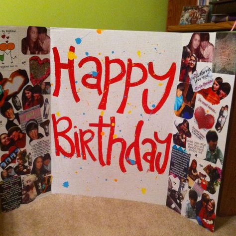 Poster For Boyfriend Birthday, Birthday Sign For Boyfriend, Birthday Posters For Boyfriend, Birthday Poster Ideas For Boyfriend, Birthday Poster For Boyfriend, Boyfriend Poster Ideas, Couples Suprises, Surprise Ideas For Boyfriend, Birthday Surprise Ideas For Boyfriend