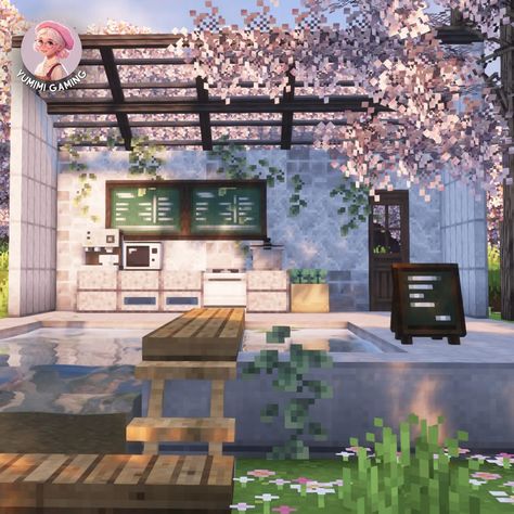 A little Bubble Tea Café I made 🌸 It's been a while since I wrote something in a post like this. I just wanted to say that if you feel like sharing your builds or inspiration I have a discord server and the link is in my bio. I'd love to see what you guys built 🥹🩷🌸 Have a good day!! #mizuno16craft #yuusha #cottagecoreminecraft #aestheticminecraft Minecraft Cottagecore House, Cottagecore Houses, Minecraft Cottagecore, Cottagecore Minecraft, Tea Cafe, Minecraft Designs, Have A Good Day, Discord Server, Bubble Tea