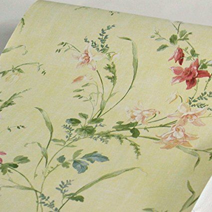 SimpleLife4U Self-Adhesive Shelf Liner Removable Contact Paper for Covering Apartment Dresser Drawers, Rural Flower, 17.7 Inch By 9.8 Feet Apartment Dresser, Furniture Paper, Shelf Paper, Shelf Liner, Adhesive Paper, Contact Paper, Pvc Material, Dresser Drawers, Beautiful Patterns