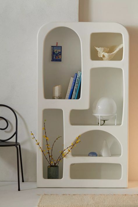 Isobel Bookshelf, Wall Mirror With Shelf, Corner Bookshelves, Furniture Storage Cabinets, Decoration Inspiration, Dream House Decor, My New Room, Cubbies, Decoration Design