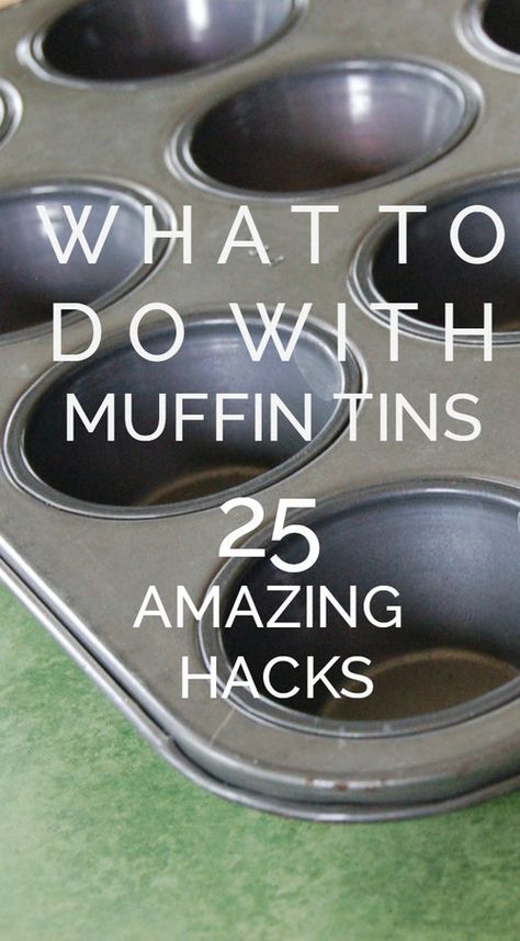 Muffin Tin Crafts, Kitchen Hacks Cooking, Kitchen Hacks Food, House Craft, Muffin Tin Recipes, Everyday Hacks, Amazing Life Hacks, Clever Hacks, Muffin Tins