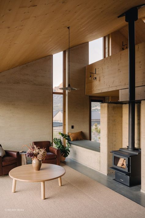 Earth Houses, Timber Wall Panels, Earth House, Rammed Earth Homes, Rammed Earth Wall, Timber Panelling, Rammed Earth, Earth Homes, Eco House