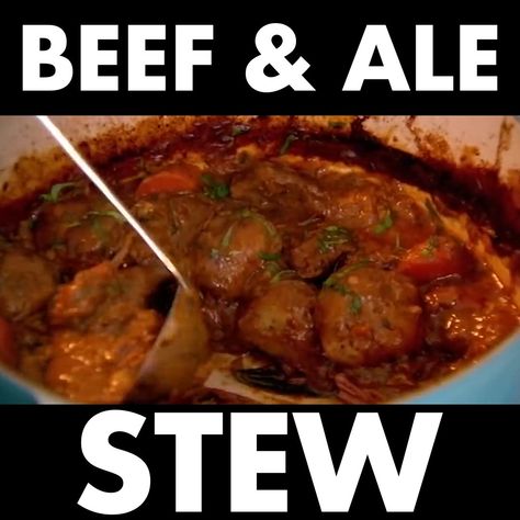 Gordon Ramsay Beef Stew, Beef And Ale Stew, Gordon Ramsey Recipes, Gordon Ramsay Recipe, Dumpling Recipe, Fall Staples, Gordon Ramsay, Beef Stew, Soup And Salad