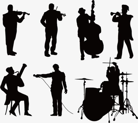 Bar Music, Box Cards, Silhouette Png, Betty Boop, Human Silhouette, Decoupage, Musician, Cd, Digital Art