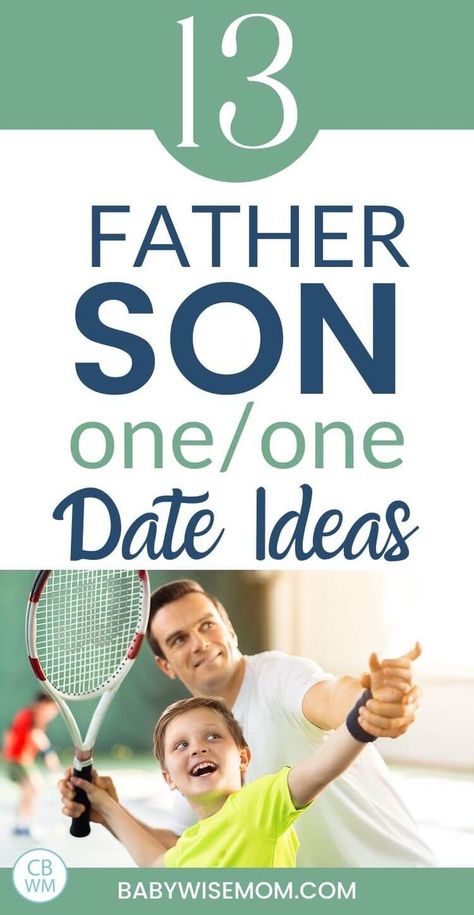 13 father son one on one date ideas. Kid date ideas to do with their parents. These work great for mother son date ideas, father daughter date ideas, mother daughter date ideas, and father son date ideas. #fathersondates #dateideas #parentchilddates Father Son Bonding, Father And Son Activities, Mother Son Date Ideas, Father Son Activities, Family Dates, Mom Time Management, Mother Daughter Dates, Mom Time, Outing Ideas