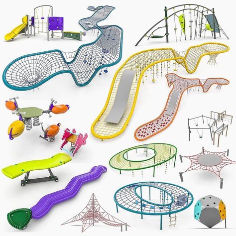 Playgrounds Architecture, Urban Playground, Kids Indoor Playground, Kindergarten Design, Public Space Design, Children Park, Playground Design, Landscape Architecture Design, Backyard Playground