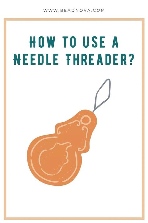 How To Use A Needle Threader, Threading Needle Hacks, Needle Threading Hacks, How To Thread A Needle, Threading A Needle, Modern Sewing Machines, Thread Needle, Needle Threaders, Needle Threader