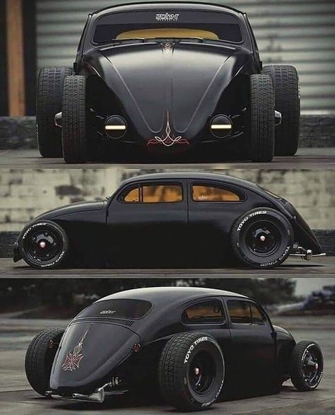 Vw Rat Rod, Vw Super Beetle, Hot Vw, Vw Classic, Vw Beetle Classic, Vw Vintage, Car Volkswagen, Vw Porsche, Vw Cars