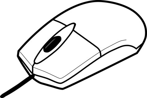 Pc Drawing, Mouse Sketch, Computer Drawing, Mickey Mouse Coloring Pages, Mouse Drawing, Mouse Color, Mouse Computer, Simple Object, Printable Pictures