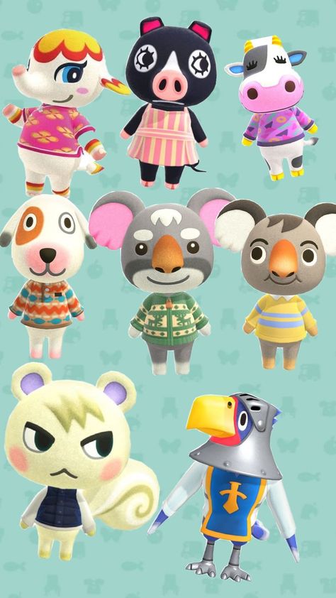 #animalcrossing #animalcrossingvillagers Animal Crossing Villagers, My Animal, My Sister, Animal Crossing, Animals