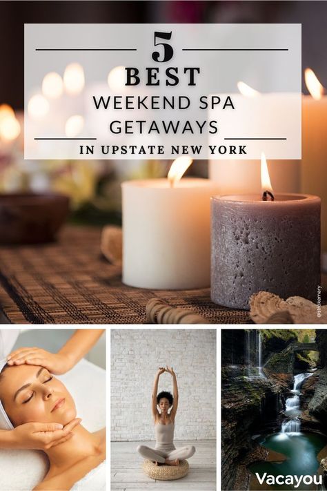 a series of spa images in upstate new york Spa Weekend Getaway, Spa Getaways, Spa Weekend, Wellness Travel, Spa Retreat, Best Spa, Upstate New York, Weekend Getaway, Hudson Valley