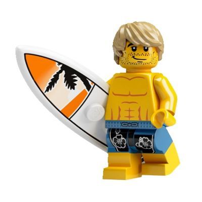 Lego Figurine, Monster High Boys, Lego Film, Big Lego, Lego Boards, City Scapes, Lego Movie 2, Lego People, Surfer Dude