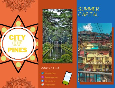 It's more fun in the Philippines❤️ Baguio Brochure, Baguio Philippines, Baguio City, Baguio, Travel Brochure, The Philippines, More Fun, Philippines, Collage