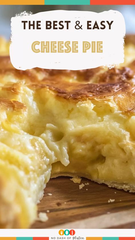 Love cheesy goodness? This Cheese Pie is your new favorite! Mozzarella, sharp cheddar, and a fluffy, golden crust make it a hit for any meal. Perfect for brunch, dinner, or snacks. British Cheese Pie Recipe, Homemade Cheese Pie, English Cheese Pie, Savory Cheese Pie, British Cheese Pie, Best Savory Pie Recipes, Dinners With Pie Crust, Pie Crust Food Ideas, Leftover Pie Crust Ideas Savory