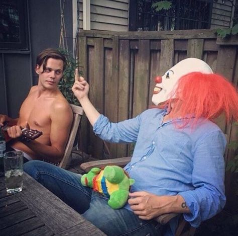 17 Times Bill Skarsgård Was So Effing Perfect You Were Like “OMG, I Love IT!” Bill Skarsgard, A Clown, Love It, A Man, Red, Hair, Instagram