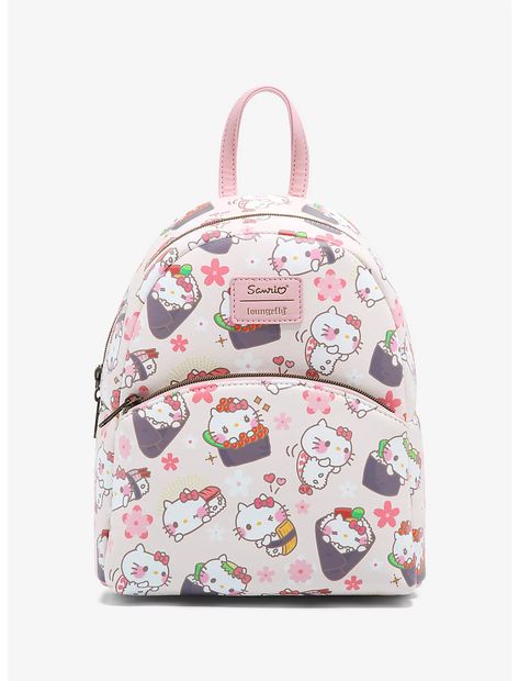 Hello Kitty Sushi, Different Sushi, Hello Kitty Backpack, Takeshita Street, Kitty Backpack, Loungefly Hello Kitty, Hello Kitty Dress, Kawaii Hello Kitty, Charmmy Kitty