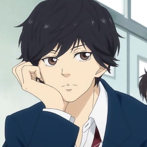 Ao Haru Ride Kou, Kou Mabuchi, Futaba Y Kou, Haru Ride, Blue Springs Ride, Ao Haru, Ao Haru Ride, Anime Cover Photo, Blue Spring