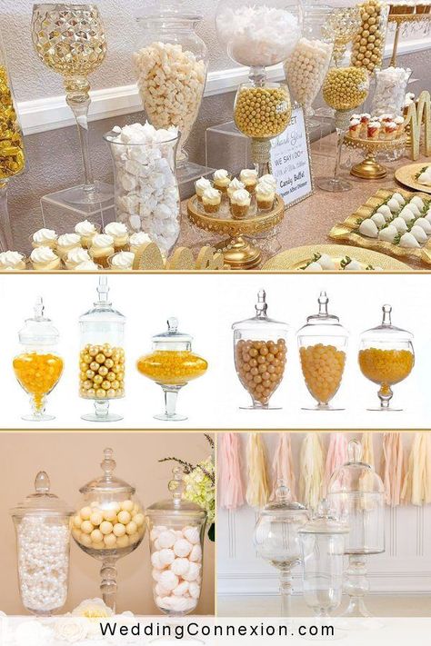 Sweets Table Wedding Shower, Candy Buffet Tables Wedding, Vintage Candy Bar Ideas, Candy Bar Ideas For Wedding Elegant, Neutral Candy Bar, Candy Bar Decoration Ideas, Neutral Candy Table, Prom Candy Table Ideas, Candy Bar For Party