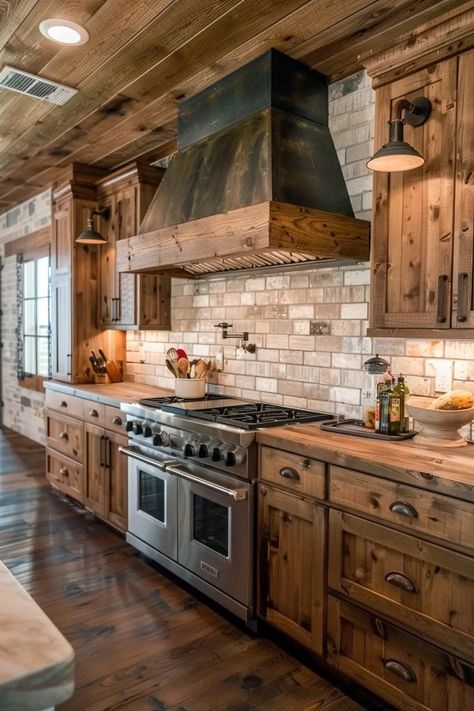 🌼 Farmhouse Kitchen Ideas that will never go out of style | VIVA Modern Farmhouse Kitchen Ideas, Country Style Farmhouse, Farmhouse Kitchen Countertops, Timeless Farmhouse, Rustic Kitchen Cabinets, Farmhouse Kitchen Ideas, Farmhouse Kitchen Tables, Farmhouse Kitchens, Kitchen Cabinet Styles