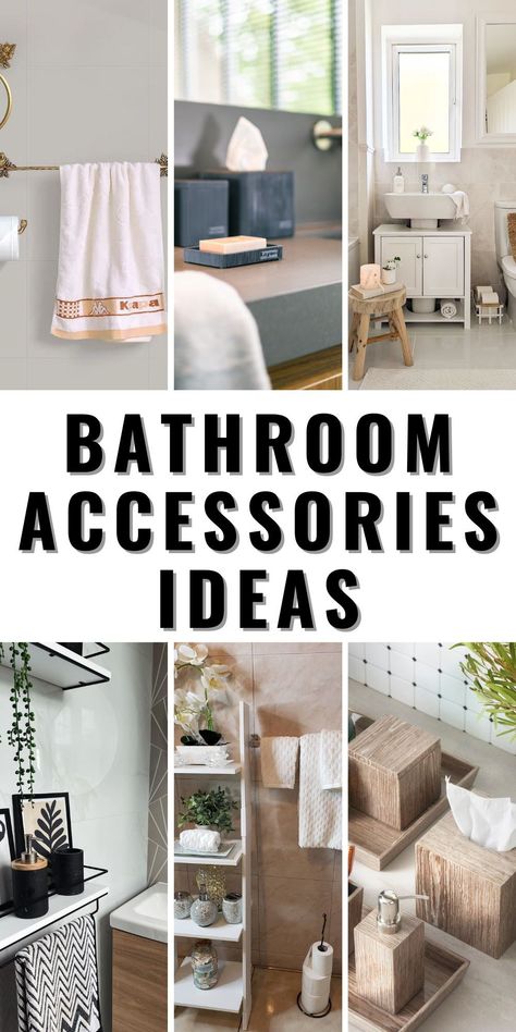 Discover how bathroom accessories ideas can enhance your decor with modern, minimalist, or vintage styles. Incorporate floating shelves, gold fixtures, and black accents for a sleek design. Add white bathtubs, pink decor toothbrush holders, and neutral tones for a soft, elegant look. Perfect for diy decor ideas or creating a stylish, guest-ready bathroom.