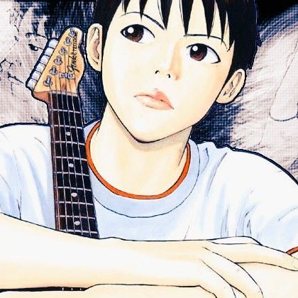 Koyuki | Guitar illustration, Profile picture, Manga illustration Illustration Profile Picture, Beck Manga, Weird Aesthetic, Guitar Illustration, Anime Base, Picture Icon, Break Dance, Manga Covers, Animated Icons