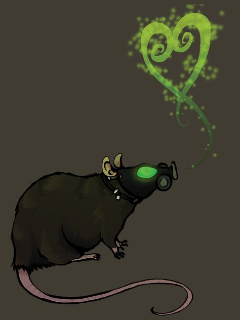 "Radioactive rat" by placidplaguerat | Redbubble Radioactive Character Design, Radioactive Character, Radioactive Art, 2d Illustration, Making Things, Rats, Anime Character Design, Pretty Pictures, Anime Character