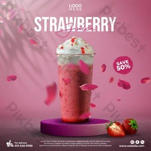 Strawberry juice social media post template design#pikbest# Juice Social Media Post, Post Template Design, Strawberry Juice, Social Media Post Template, Design Image, Psd Free Download, Post Templates, Graphic Design Templates, Free Graphic Design