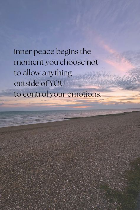 Inner peace begins when you stop letting external things control your emotions. Protect your energy, stay grounded, and choose peace. ✨ #InnerPeace #ProtectYourEnergy #EmotionalFreedom #mindsetmatters Control Your Emotions, Choose Peace, Protect Your Energy, Yoga Mantras, Emotional Freedom, Stay Grounded, Healing Quotes, Inner Peace, Healing