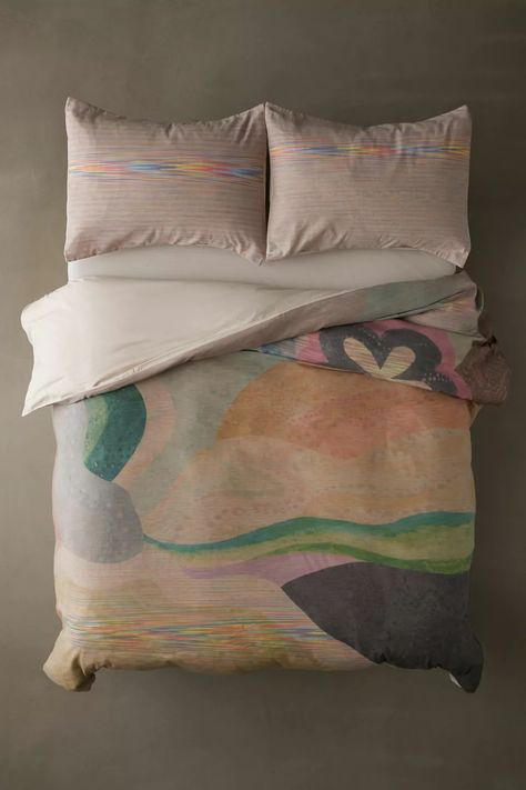 Canela Duvet Cover | Urban Outfitters Canada Duvet Covers King, Urban Outfitters Bedding, Urban Bedroom, Duvet Covers Urban Outfitters, Abstract Motifs, Unique Bedding, Uo Home, Bedroom Style, Unique Beds