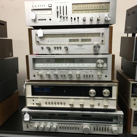 Visit Mort's to buy used stereo equipment or to sell what you no longer use. We specialize in vintage audio! Vintage Audio Equipment, Stereo Equipment, Tv Vintage, Bucks County Pa, Audio Design, Stereo System, Audio Sound, Bucks County, Screen Replacement