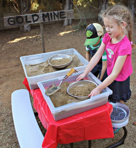 Gold Rush Activities, Mining Birthday Party, Gold Rush Party, Mining Party, Cowboy Theme Party, California Gold Rush, The Gold Rush, Mexican Birthday, Cowboy Baby Shower