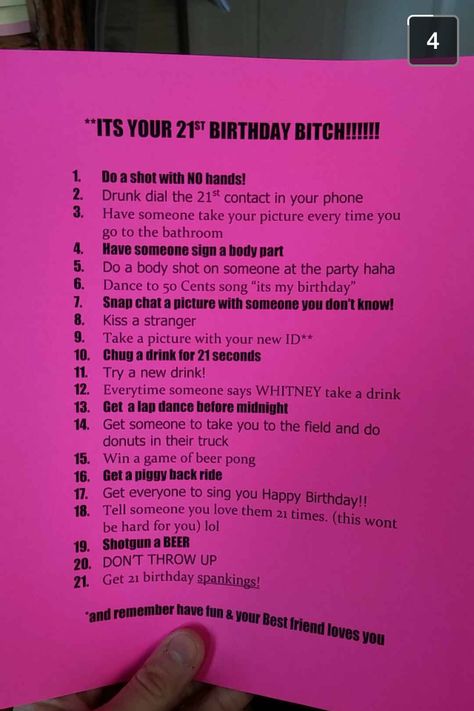 21st Birthday List, 21st Birthday Games, 21st Birthday Party Games, 21st Birthday Diy, 21st Birthday Checklist, 21 Party, 21st Birthday Sign, 21st Birthday Girl, 21st Birthday Presents