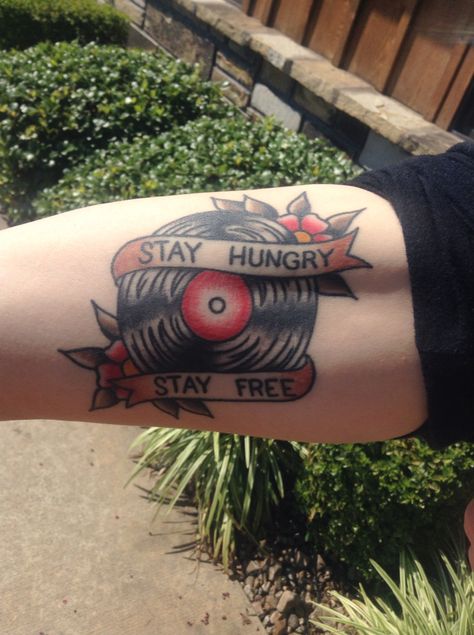 My friend Ben's tattoo gaslight anthem lyrics Beat Generation Tattoo, Gaslight Anthem Tattoo, In My Life The Beatles Tattoo, Yesterday Tattoo Beatles, Gaslight Anthem Lyrics, Gaslight Anthem, Lyrics Tattoo, X Tattoo, Traditional Tattoo Sleeve