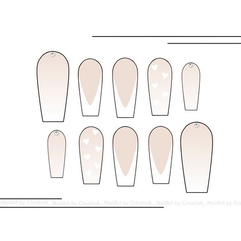 Nail Paper Design, Nails Design Drawing, Paper Nails Printable, Paper Nails Design Ideas, Paper Nail Designs, Paper Nails Ideas, How To Make Paper Nails, Paper Nails Diy, Nails Printable