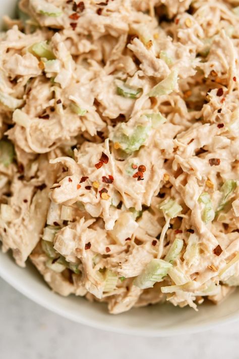 BBQ Chicken Salad Sandwiches Recipe Chicken Salad Chick Barbie Q Recipe, Chicken Salad Chick Copycat Recipes Bbq, Barbecue Chicken Salad Recipe, Bbq Chicken Salad Sandwich, Pulled Chicken Salad, Bbq Ranch Chicken Salad, Barbecue Chicken Salad, Ranch Chicken Salad Recipe, Bbq Chicken Salad Recipe