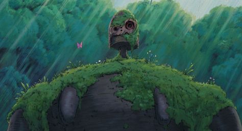 Studio Ghibli finishes free-to-use image release with 250 from Nausicaa, Laputa, and more | SoraNews24 -Japan News- Oga Kazuo, Laputa Robot, Ghibli Core, Laputa Castle In The Sky, Mononoke Hime, Ghibli Background, Art Studio Ghibli, Ghibli Studios, Ghibli Museum