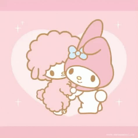 Hello Kitty Hugging My Melody, Sanrio Hugging, Happy Birthday Angel, My Sweet Piano, Hug Gif, Kitty Pictures, My Melody Wallpaper, Hello Kitty Aesthetic, Kitty Art